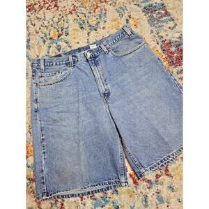 Vintage 90's Levis 550 Red Tab Jeans Denim Shorts Jorts Men's 37/38 Relaxed Fit